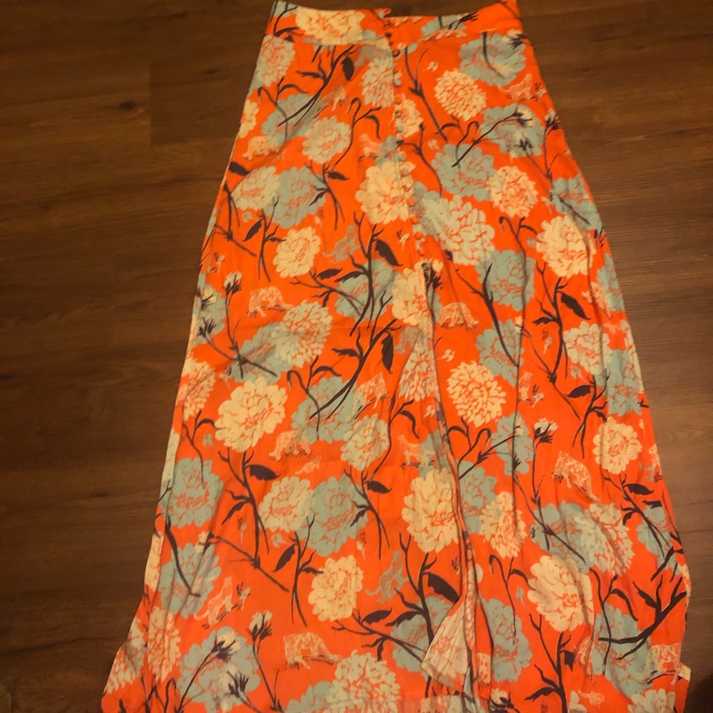 Free people midi skirt size 10